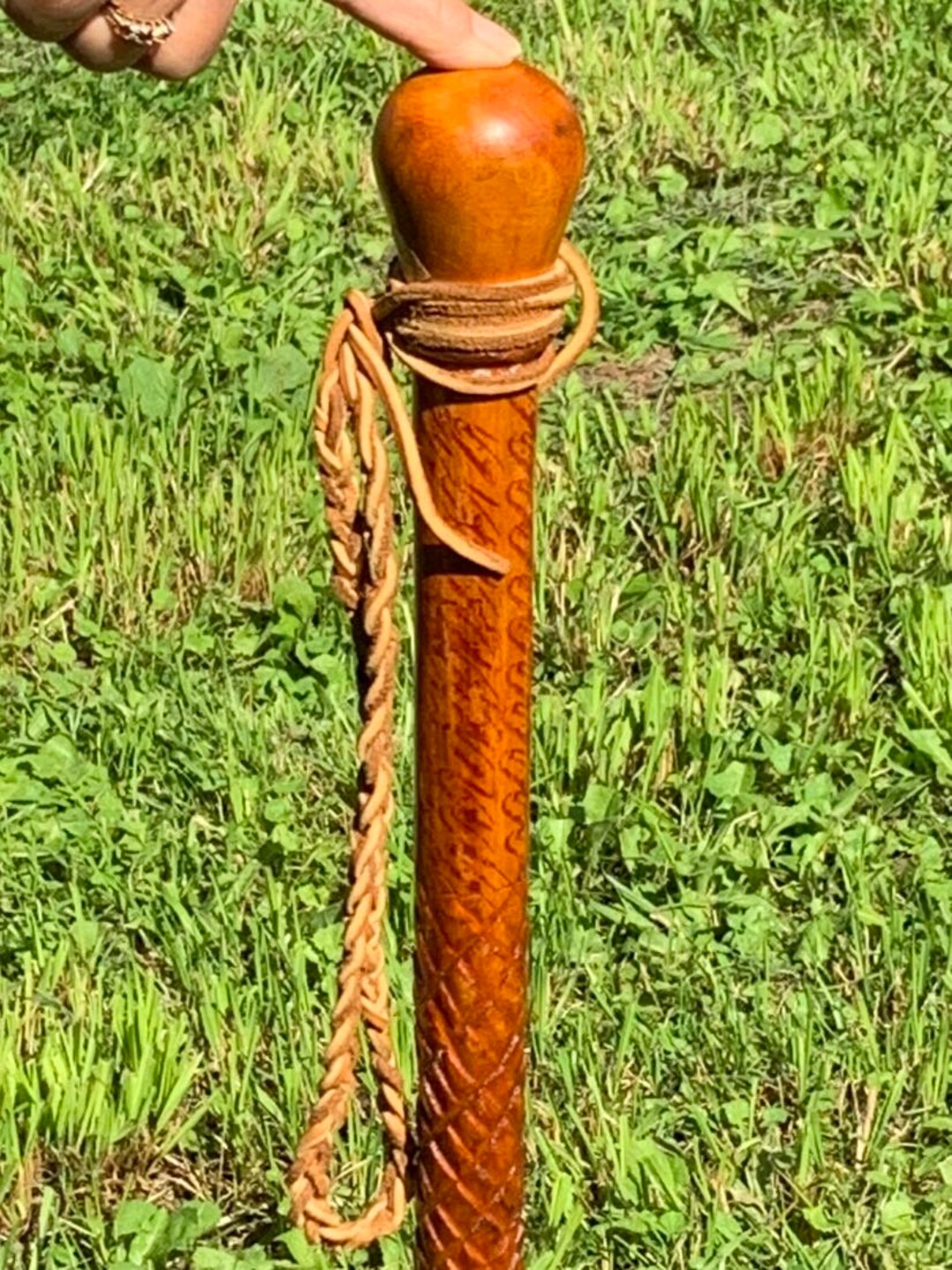 Vintage 1970’s Carved Wood Pineapple Exterior CANE-I Have 7 Vintage ...