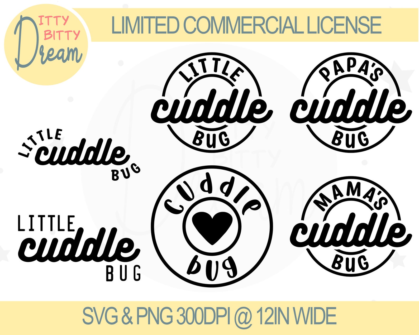Cuddle Bug Svg File, Cuddle Bug Png File, Cuddle Bug Wording Svg, Svg ...