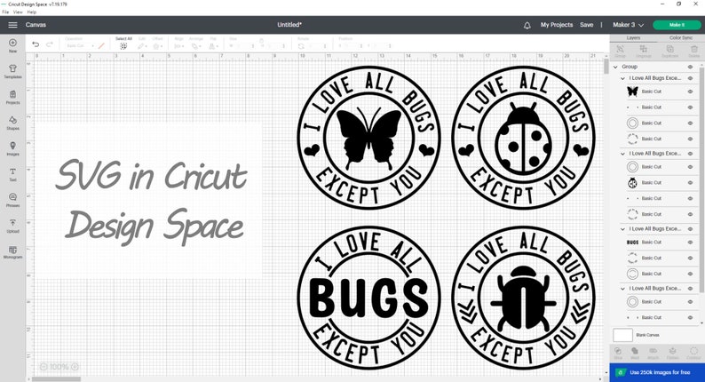Bug SVG Bundle, Bug Shirt SVG, Cute Bug Png, Cute Bug Svg, Beetle ...