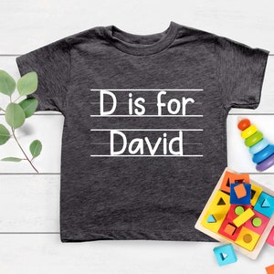 Custom Back to School Shirt, Kindergarten Shirt Boy, Girls Kindergarten Shirt, Back to School, Kindergarten Shirt, First Day of School Shirt