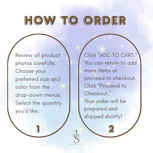 a pair of glasses with the words how to order printed on them