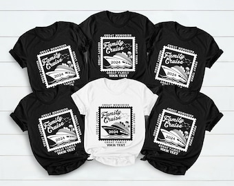 Custom Family Cruise 2026 Matching Vacation Shirts