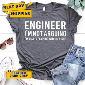 Funny Engineer T-Shirt, Sarcastic STEM Humor Tee