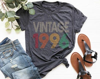 Vintage 1996 Limited Edition T-Shirt, Retro 30th Birthday Tee