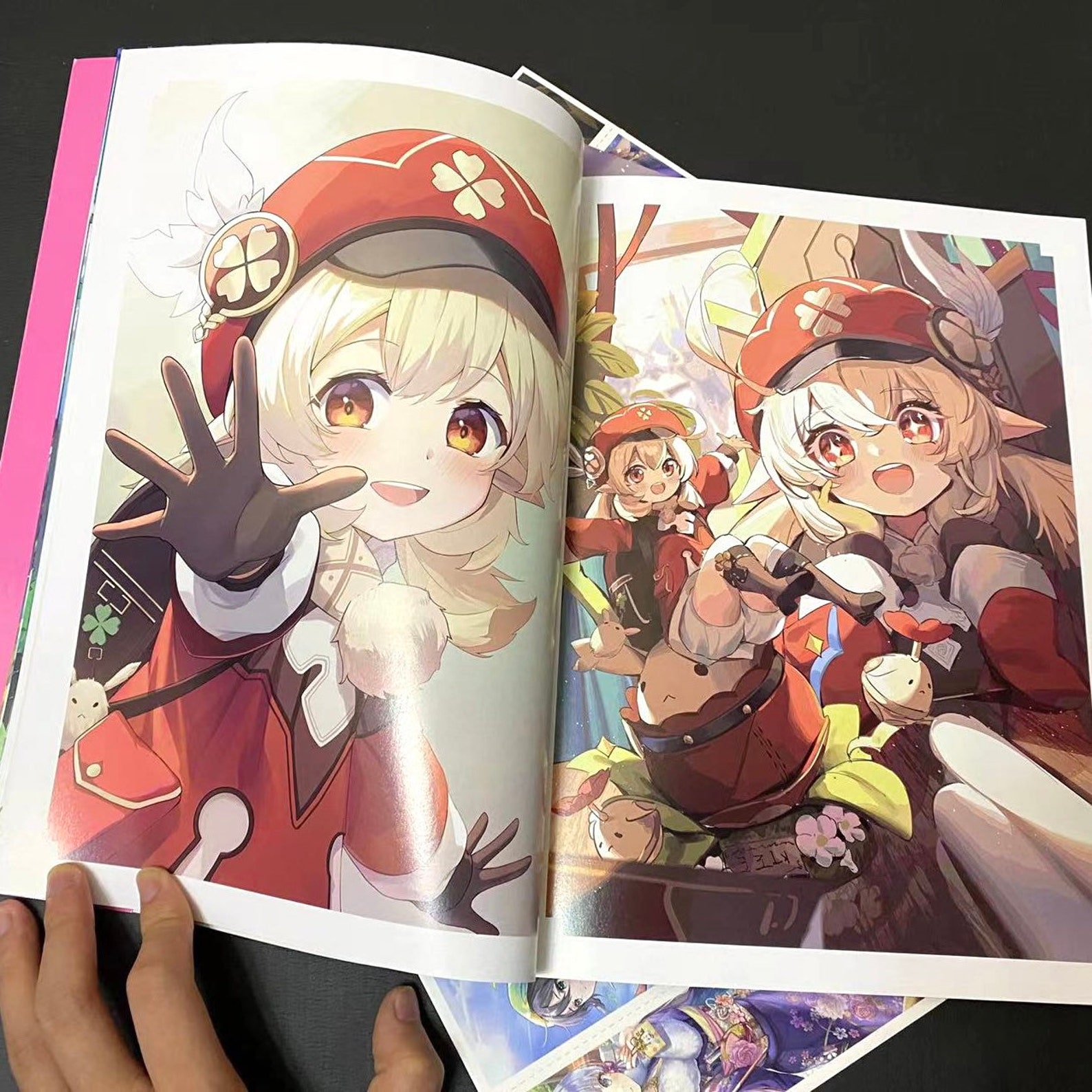 Genshin Impact Artbook Etsy