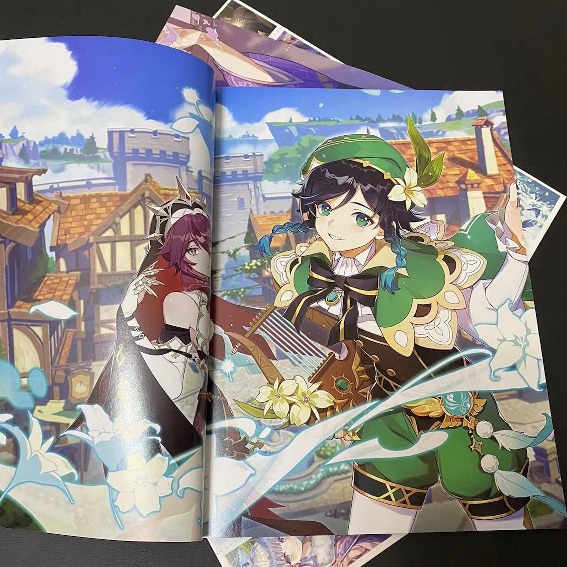 Genshin Impact Artbook Etsy Canada