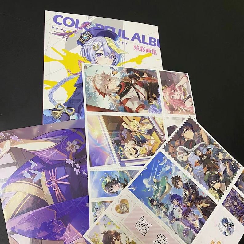 Genshin Impact Artbook - Etsy Canada