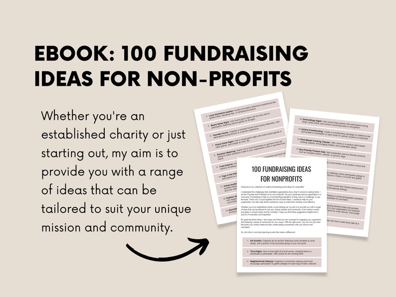 100-fundraising-ideas-for-non-profits-pdf-e-book-etsy