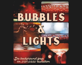 Bubbles & Lights Photo Backgrounds