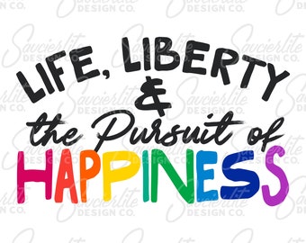 The Pursuit of Happiness | PNG | Dye Sub Print File