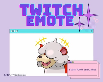 Emote Growlithe Emote Pokémon Emote Twitch Emote Discord Emote