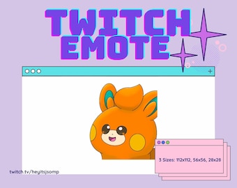 Emote Pokémon Emote Pawmi Emote Discord Emote Twitch Emote