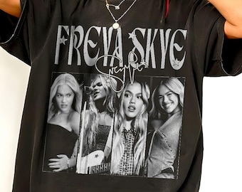 Freya Skye Stars Align Tour 2026 Vintage Grafik Musik Komfort Farbe Shirt