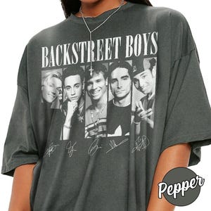 Camisa Backstreet Boys Millennial Vintage Comfort Color