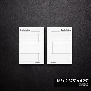 Mini 5+ / M5+ - Brain Dump