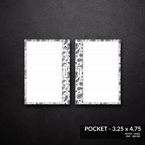 POCKET - Notes Lined