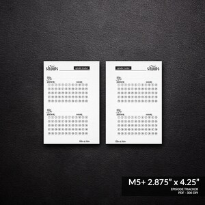 Mini 5+ / M5+ - Episode Tracker