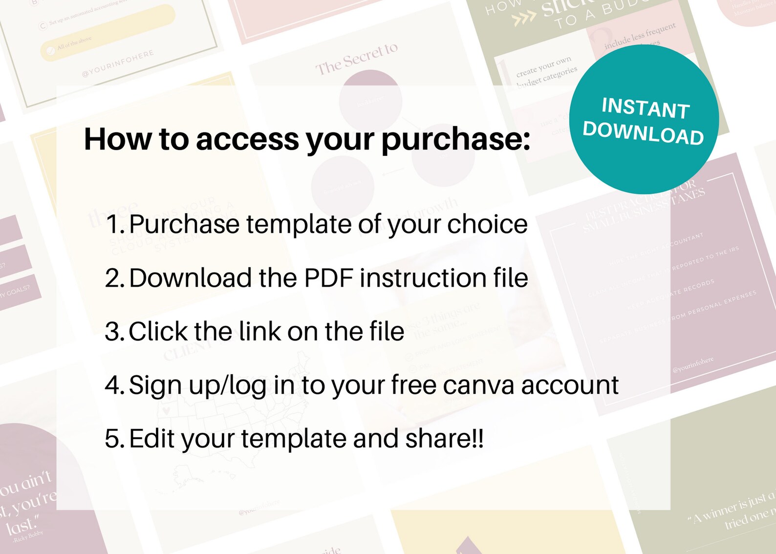 Bookkeeping Templates Bookkeeping or Accounting Tips and - Etsy