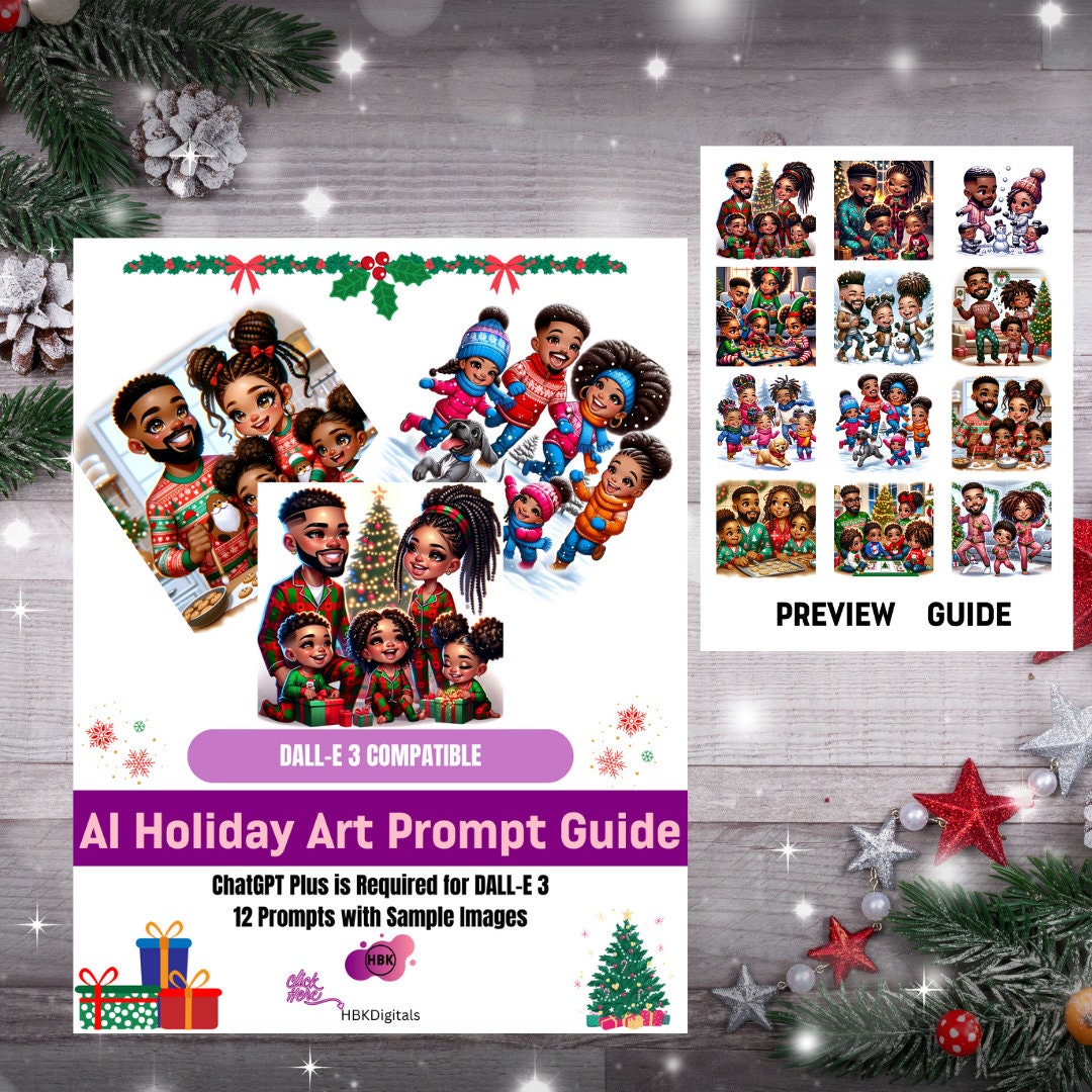 Dall-e3 & Chatgpt V4 Ai Art Prompt Guide 12 Sample Prompts Chatgpt ...