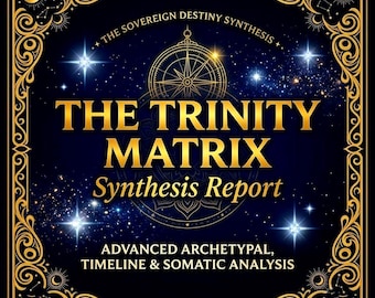Trinity Matrix Synthesis Report, Vedic Astrology, BaZi, Life Path Analysis (PDF)