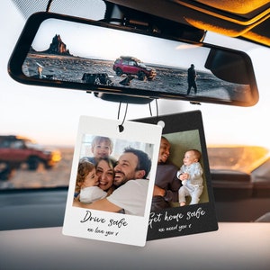 Custom Car Air Freshener Personalize Gift | Air Freshener Custom from Photo | Personalize Car Accessory Gift for him Couple Gift