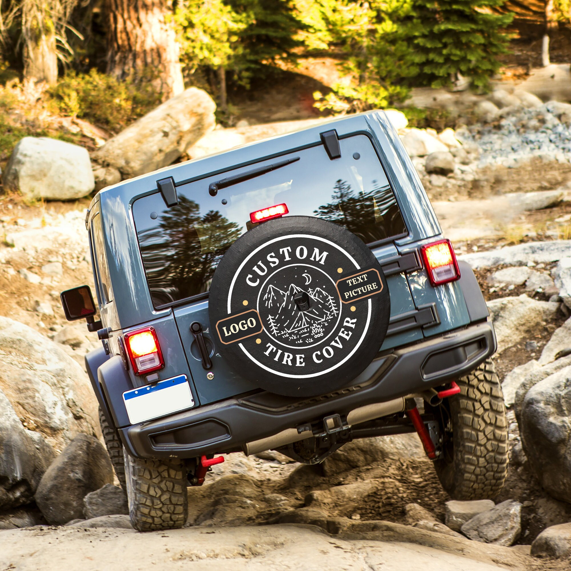 Spare tire cover for a jeep wrangler - .de