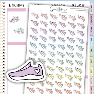 Running Sneakers Stickers - Planner Stickers 15