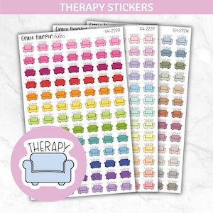 Therapy Stickers - Therapy Appointment Sticker - Planner Stickers GH-222