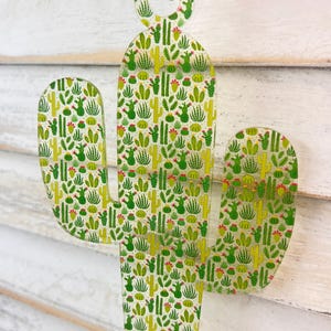 Saguaro Cactus Acrylic Ornament | Cactus Christmas Ornament | Desert Holiday Decor | Southwest Ornament | Cactus Gift | AZ Tree Decoration