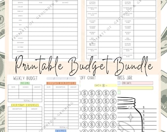 PRINTABLE BUDGET BUNDLE