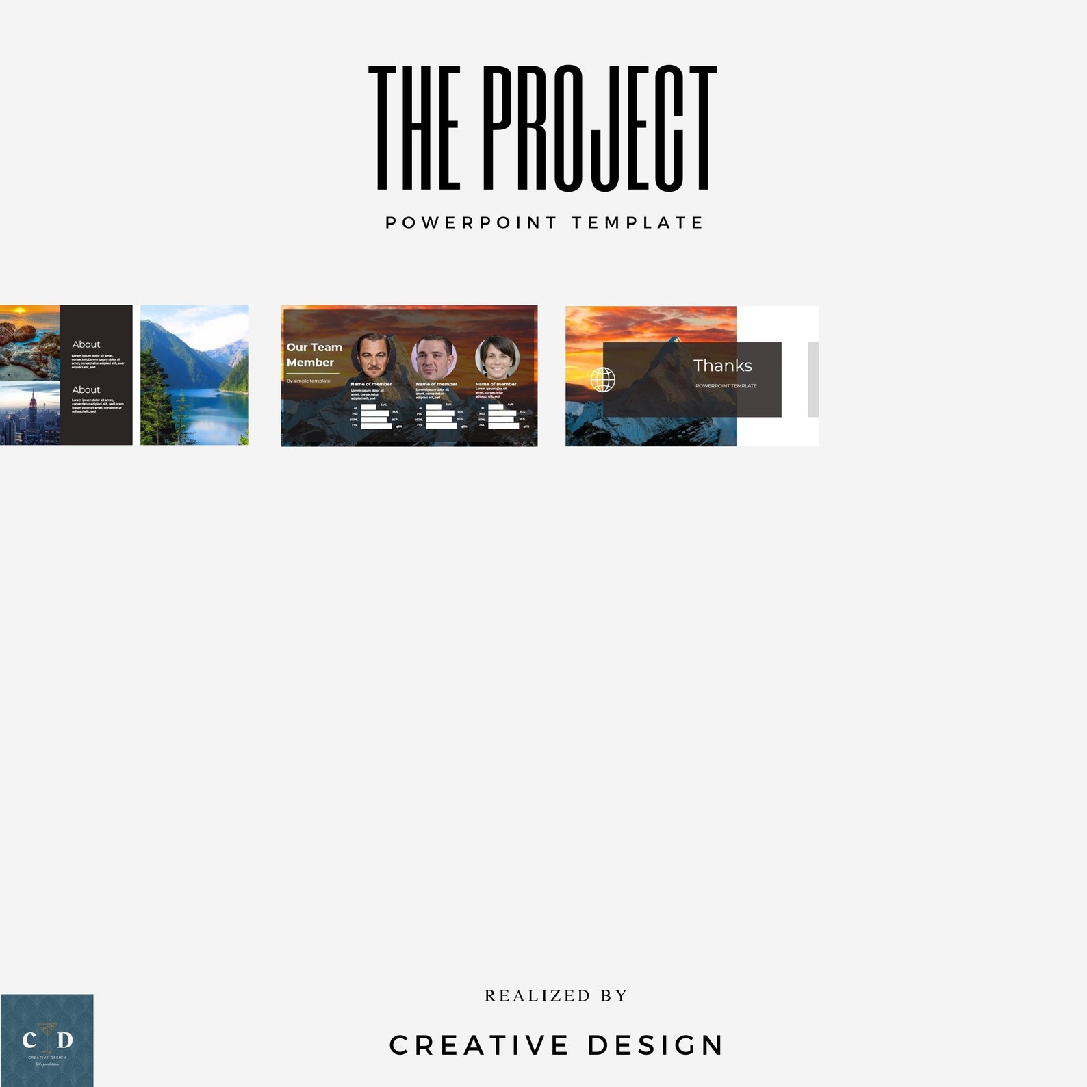 Fully Editable Powerpoint Presentation Template - Etsy