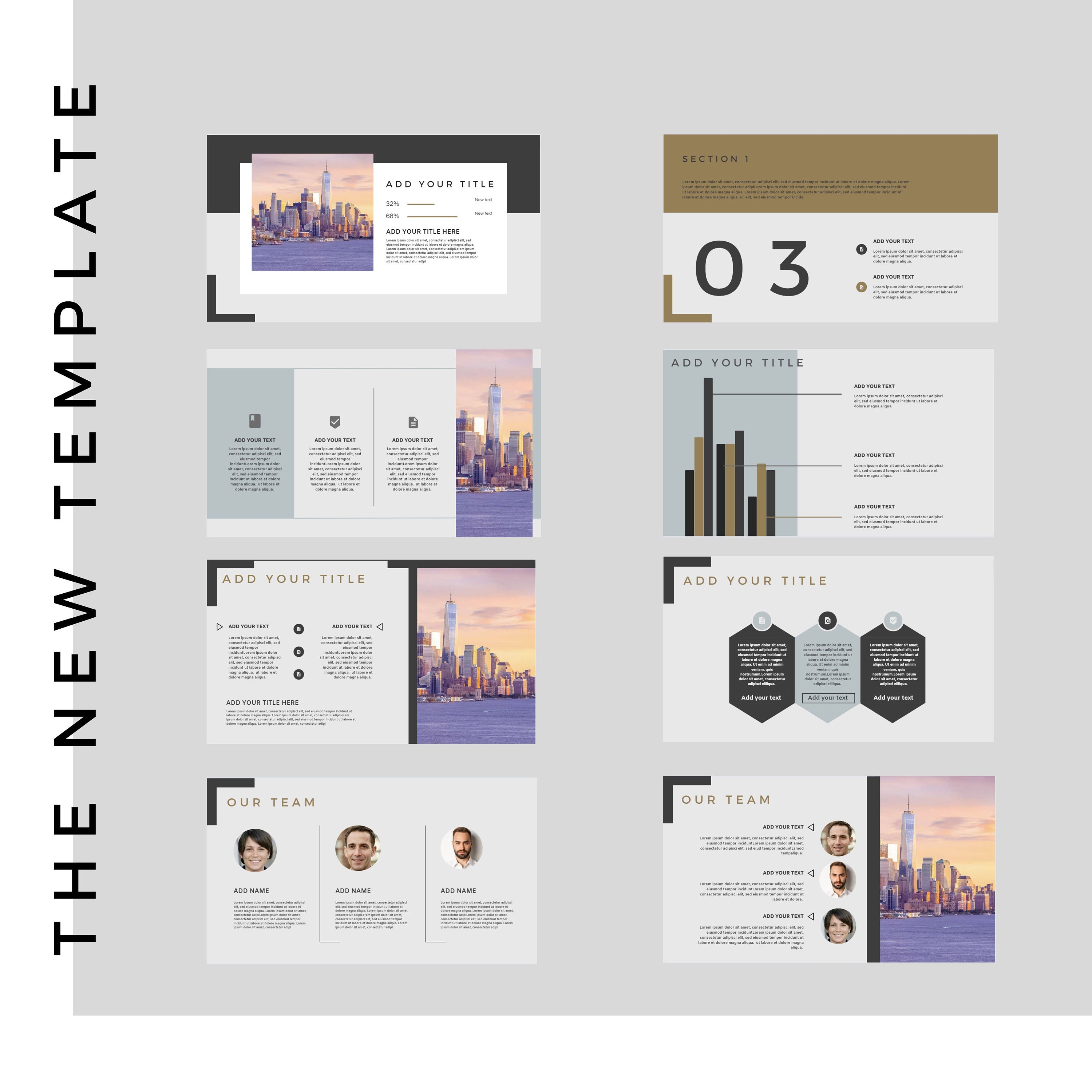 Fully Editable Powerpoint Presentation Template. - Etsy