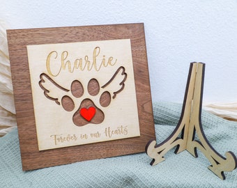 Pet Memorial Sign,Gift for Dog Loss,Gift for Pet Owner,Pet Loss Gift,Personalized Pet Memorial,Dog Memorial Sign,Personalized Gift,Cat Loss