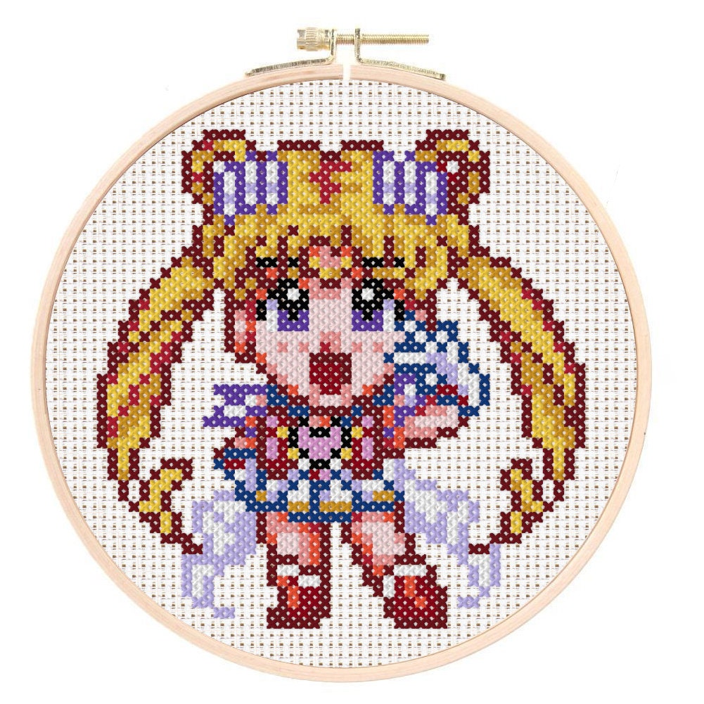 Sailor Moon Pixel Art - Etsy
