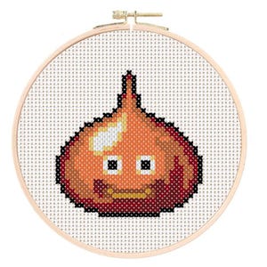 She Slime Cross Stitch or Diamond Painting Pattern Dragon Quest