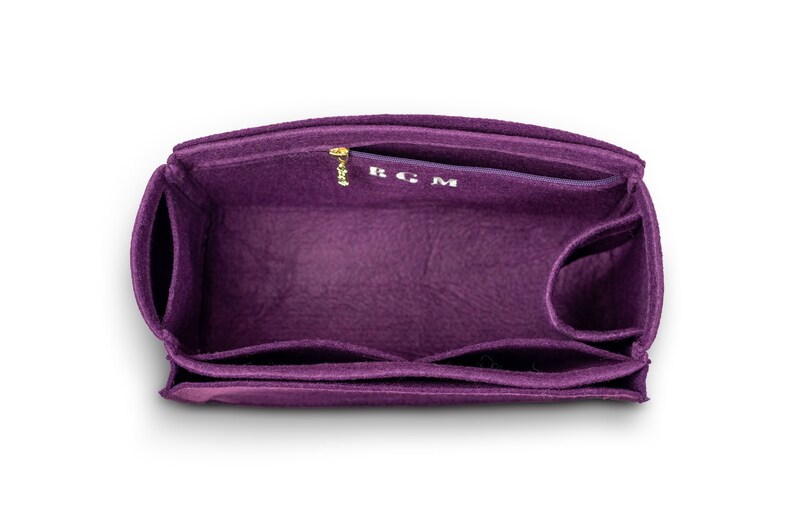 Birkin Laptop Compartment Style Felt Bag Organizer, Bag Organizer Compatible With Birkin 30, 35