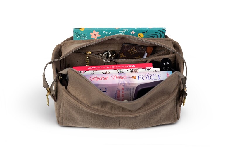 Picotin Zipper Top Style Felt Bag Organizer, Bag Organizer Compatible