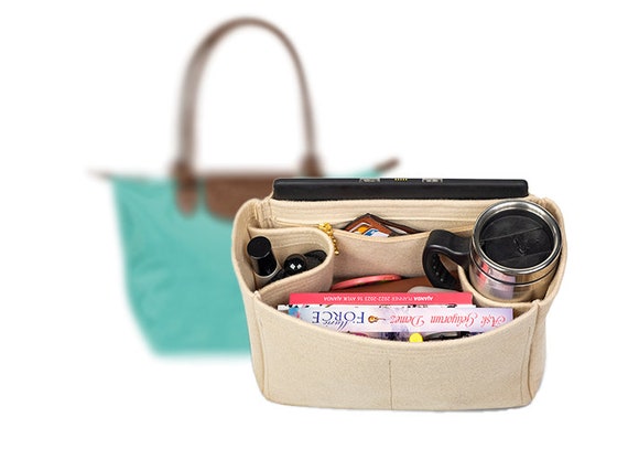 Taschenorganizer Taschen Innenleben Taschenorganizer Longchamp M DGAZ  Taschen Organizer Einsatz, Seide