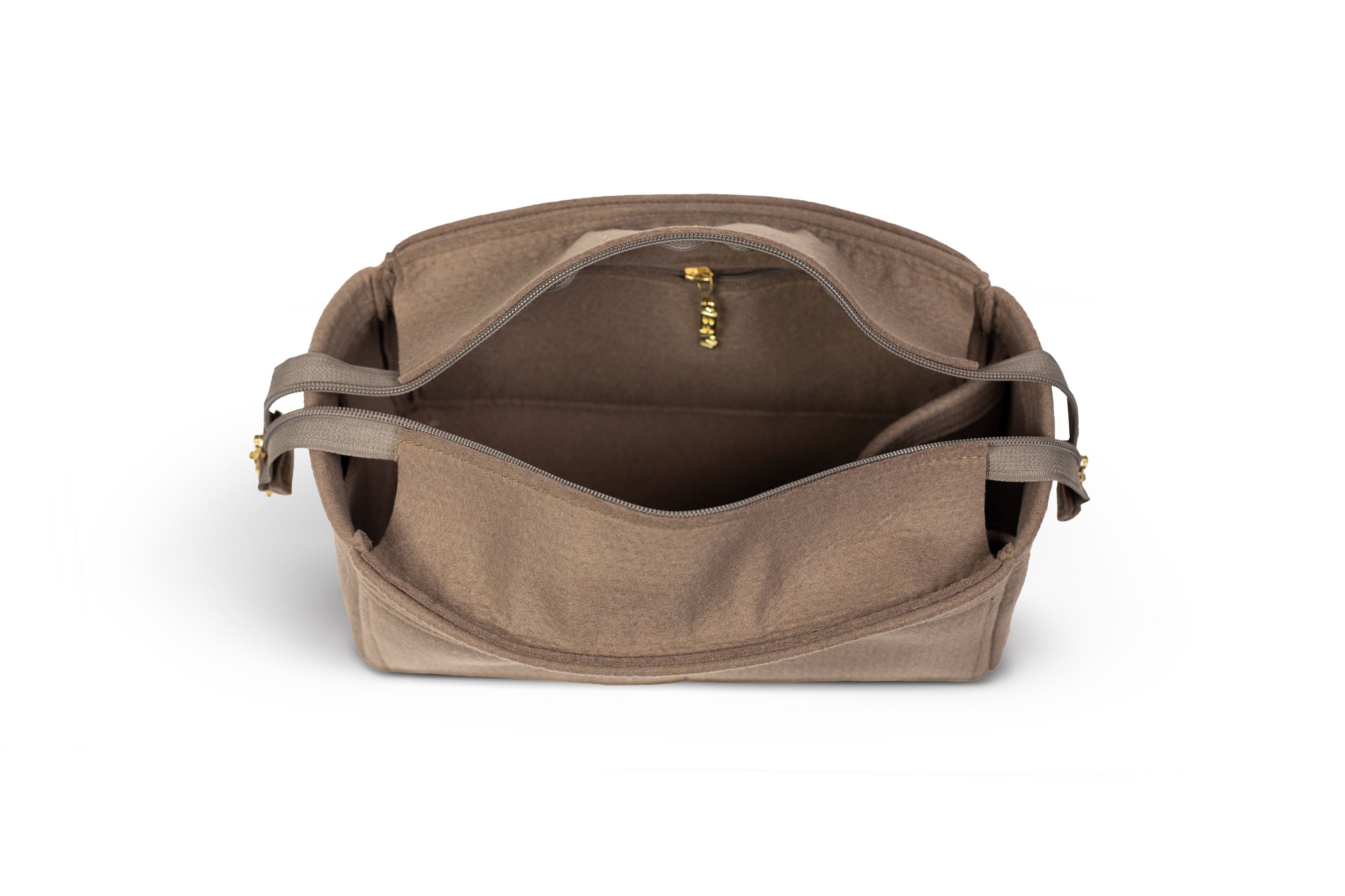 小物入れ Hina Hina MM Zipper Top Style Felt Bag Organizer, Bag Organizer