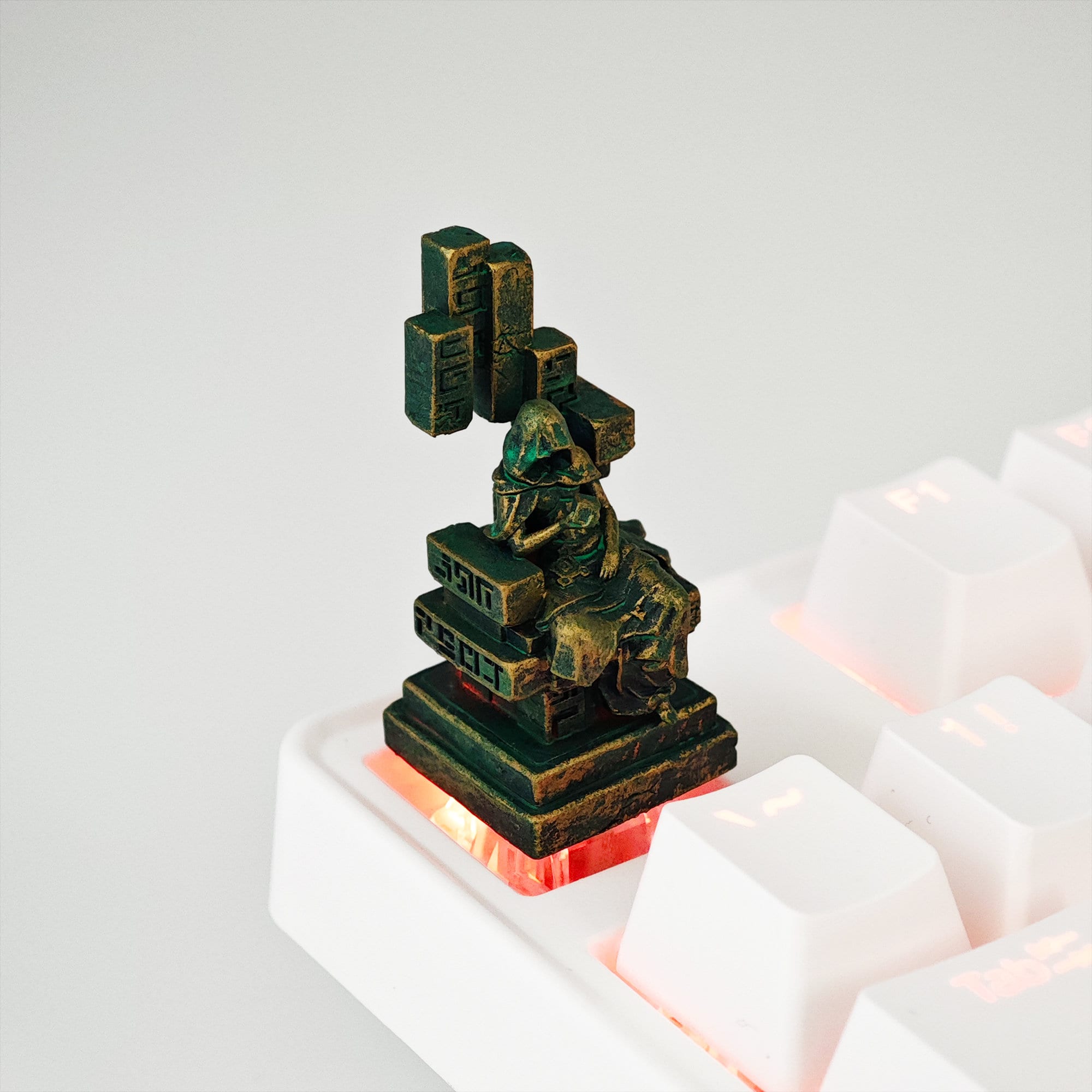 Zhongli Keycap, Genshin Impact Key Cap, Keycap Inspired by Zhongli