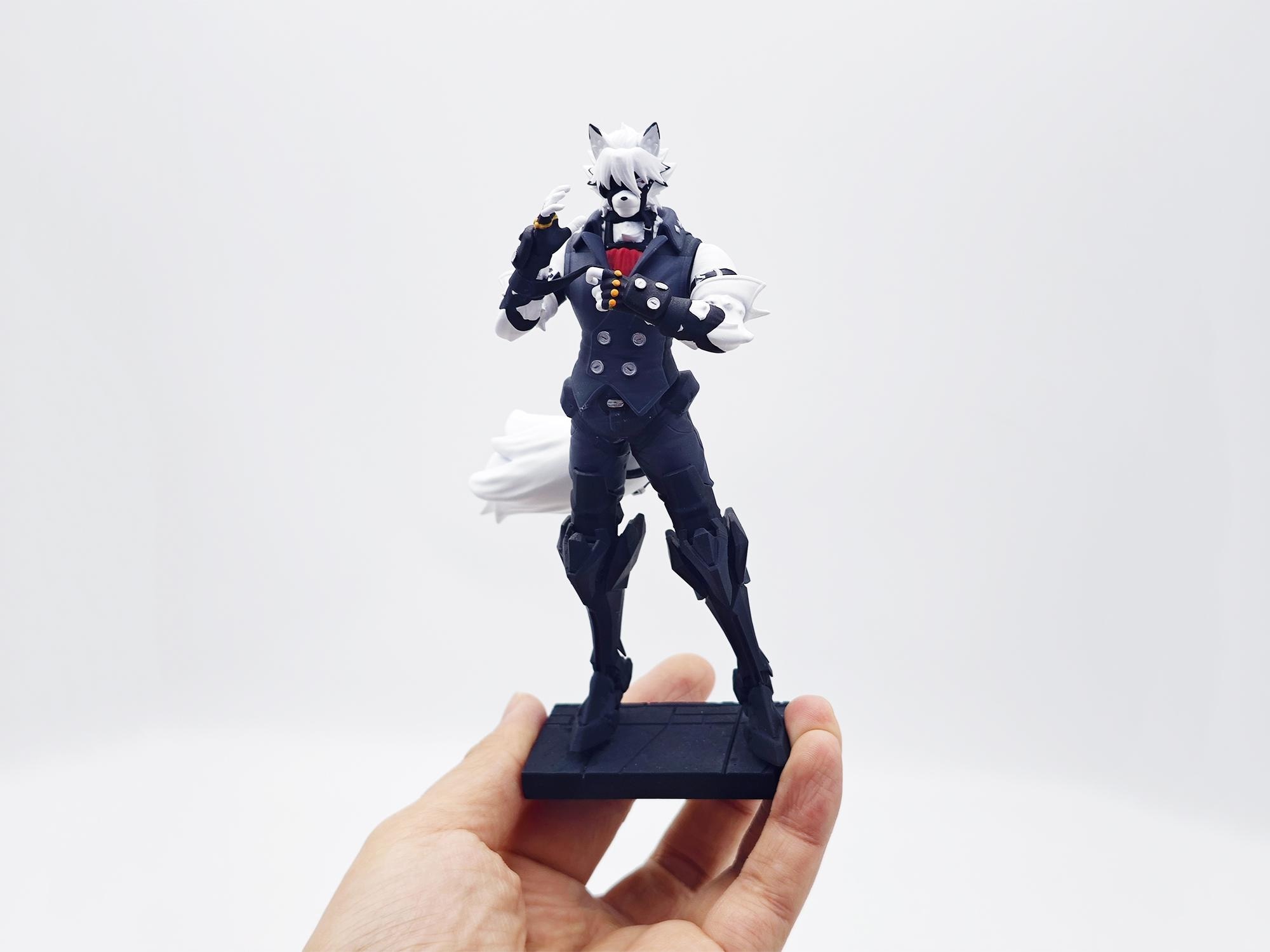Zenless Zone Zero Von Lycaon Figure, Von Lycaon Desk Ornament, ZZZ