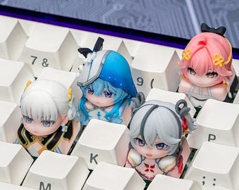 Changli, Camellya, The Shorekeeper, Jinhsi, Inspired by Wuthering Waves, Wuthering Waves Keycaps, 3D Printing