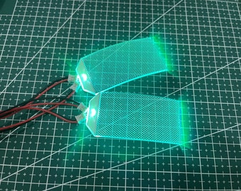 DIY LED Accessory, Helmet Eyes, Iron Man Helmet Eye, Red Hood Eyes, RGB Color Changeable