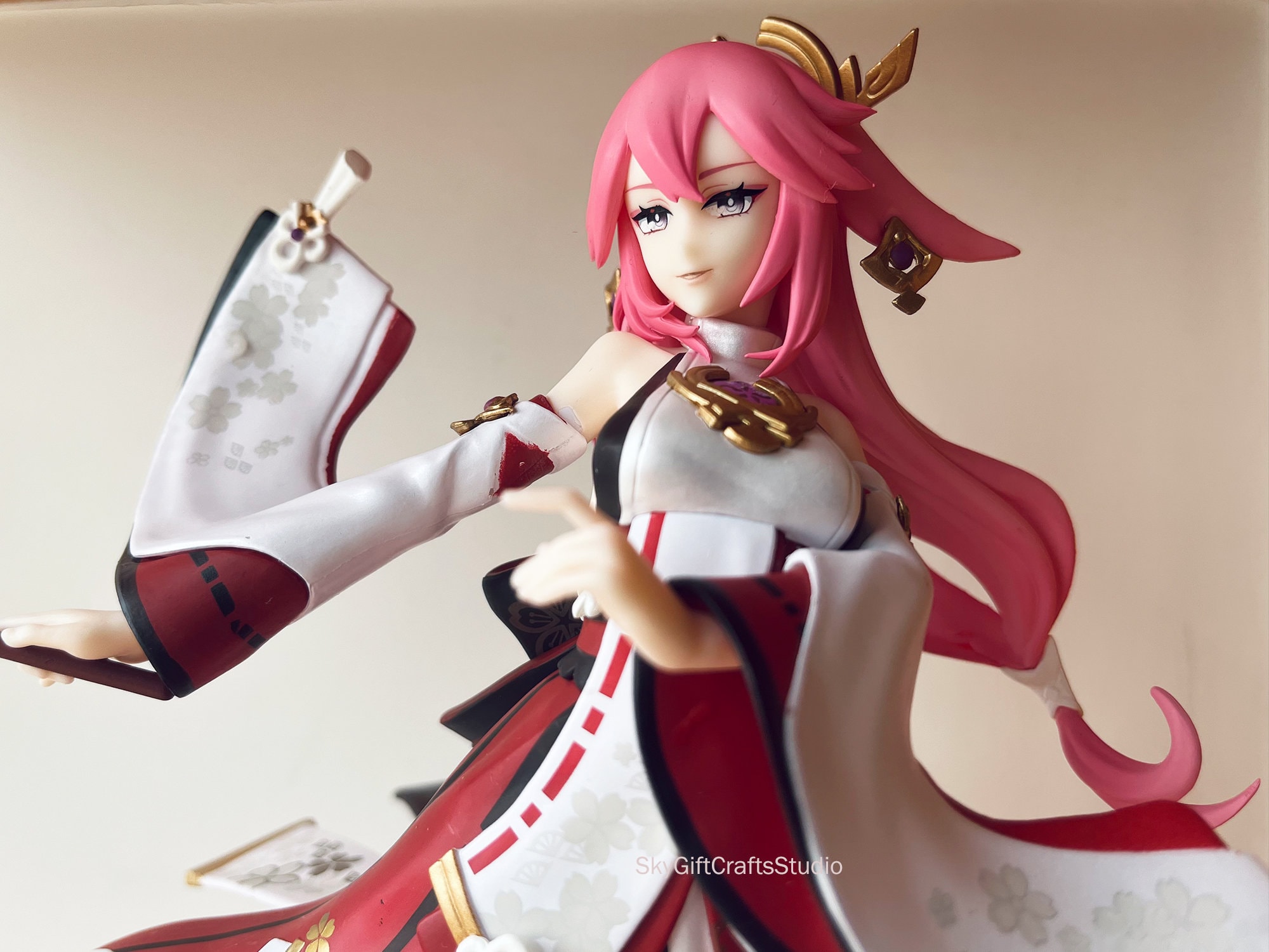 Yae Miko Figure, Genshin Impact Figurines, Yae Miko Sculpture, Games ...
