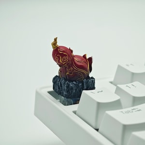 Black Myth: 悟空赤瓢箪キーキャップ、悟空瓢箪キーキャップ、3 cm/1.18 インチ、3D プリント