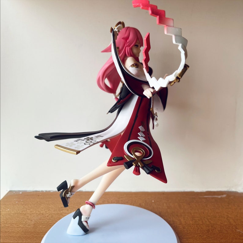 Yae Miko Figure, Genshin Impact Figurines, Yae Miko Sculpture, Games ...