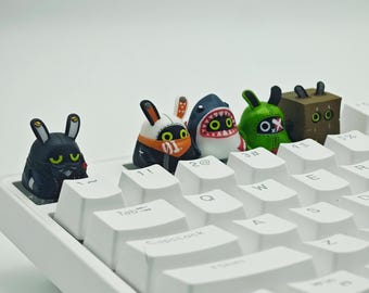 Zenless Zone Zero Bangboo Keycap, The Bangboo Keycap, ZZZ Bangboo, The Bangboo Props, ZZZ Rabbit, 3D Printing, Gamer Gift
