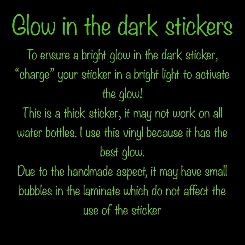 Glow in the dark skeleton amethyst sticker, spooky sticker for laptop, goth gift for best friend, hand drawn dark artwork image 3