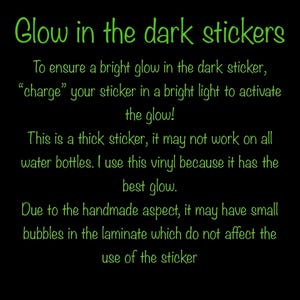Hex the patriarchy sticker, glow in the dark sticker, feminist witch sticker, witchy gift for her, occult sticker for water bottle, liberal image 3