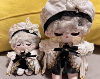 Sacred Temple Singer Plush Doll Clothing, 20cm Plush Doll Clothing, 10cm Plush Doll Clothing, Cute Suit for Plush Doll